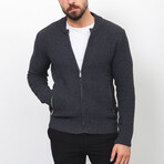 Knitwear Cardigan // Anthracite (2XL)