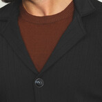 Trey Knitwear Cardigan // Black (XL)