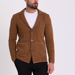 Blake Knitwear Cardigan // Camel (M)