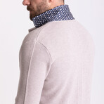 Knitwear Cardigan // Stone (XL)