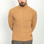 Noah Knitwear Jumper // Camel (S)