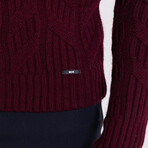 Knitwear Jumper // Claret Red (L)