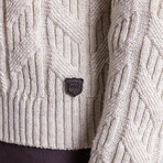 Knitwear Jumper // Beige (L)