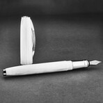 Visconti Venus White Medium Nib Fountain Pen // 78300GA66MP
