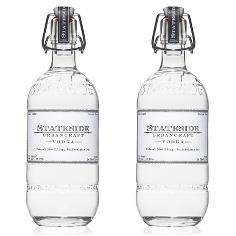 Stateside Vodka // Set of 2 // 750 ml Each