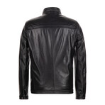 Anthony Leather Jacket // Black (S)