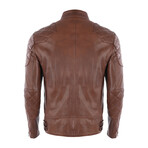 Dean Leather Jacket // Chestnut (S)