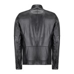 Adonis Leather Jacket // Black (S)