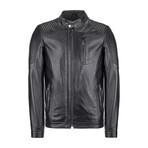 Adonis Leather Jacket // Black (S)