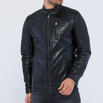 Adonis Leather Jacket // Black (S)