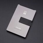 Cascade Wallet // Silver
