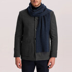 Noah Wool Cachet Jacket // Dark Gray (42)