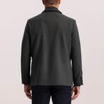 Noah Wool Cachet Jacket // Dark Gray (42)