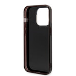 Transparent Double Layer Case // Carbon Pattern II (iPhone 14)