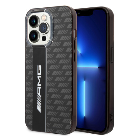 Transparent Double Layer Case // Carbon Pattern II (iPhone 14)