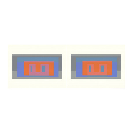 Josef Albers // Formulation: Articulation I // 1972 Serigraph