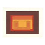 Josef Albers // Formulation: Articulation VIII // 1972 Serigraph