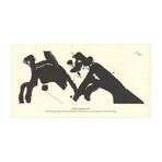 Robert Motherwell // Dance I // 1979 Etching