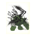 Paul Rebeyrolle // Flight II // 1969 Lithograph