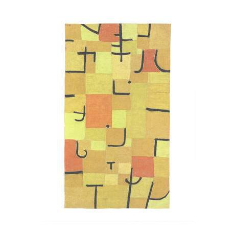 Paul Klee // Characters in Yellow // 2018 Offset Lithograph