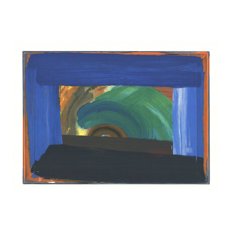 Howard Hodgkin // Gossip (No Text) // 1995 Serigraph