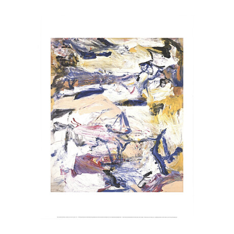 Willem de Kooning // North Atlantic Light // 2018 Offset Lithograph