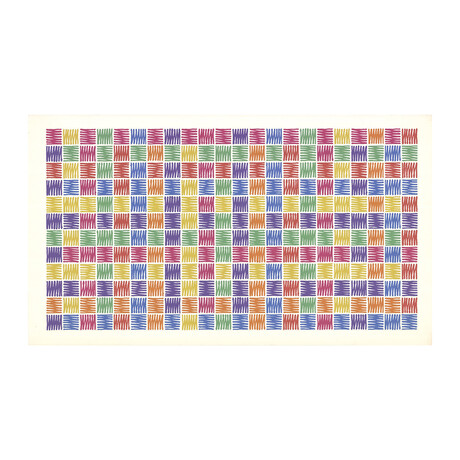 Mario Yrisarry // Evolution (3rd International University Choral Festival) // 1972 Serigraph