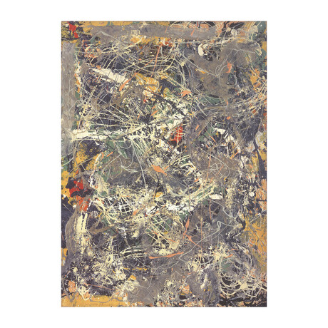 Jackson Pollock // Untitled (1949) no text // Offset Lithograph