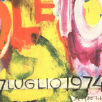 Willem de Kooning // Spoleto//14 Giugno // 1974 Offset Lithograph