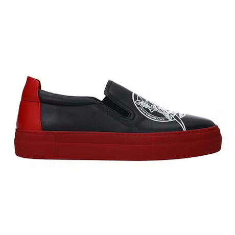 Emporio Armani Men's Slip On The Year Of The Dog // Blue + Cherry (US: 6)