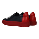 Emporio Armani Men's Slip On The Year Of The Dog // Blue + Cherry (US: 6)