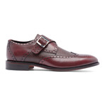 Roosevelt III Wingtip Single Monk Strap // Oxblood (US: 8)