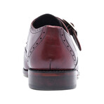 Roosevelt III Wingtip Single Monk Strap // Oxblood (US: 8)