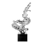 Braker Wave Sculpture // Chrome