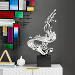 Braker Wave Sculpture // Chrome