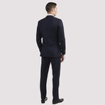 Slim Fit Wool Suit // Navy (US: 36R)