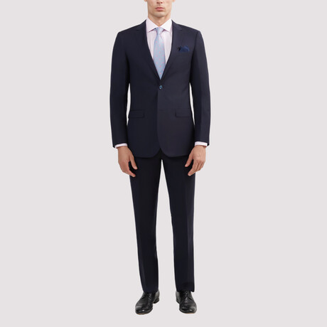 Slim Fit Wool Suit // Navy (US: 36S)