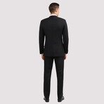 Slim Fit Wool Tuxedo // Black (US: 38R)