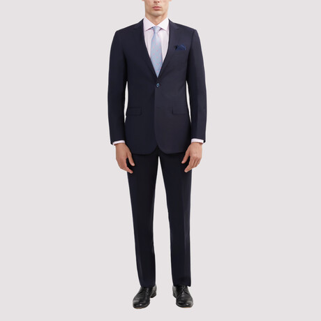 Modern Fit Wool Suit // Navy (US: 36S)