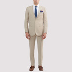 Modern Fit Wool Suit // Beige (US: 36S)