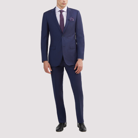 Modern Fit Wool Suit // Beautiful Blue (US: 36S)