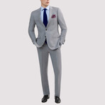 Slim Fit Wool Suit // Lite Gray (US: 38R)