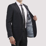 Modern Fit Wool Suit // Charcoal (US: 36R)