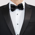 Slim Fit Wool Tuxedo // Black (US: 38S)