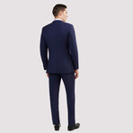 Slim Fit Wool Suit // Beautiful Blue (US: 38L)