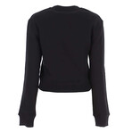 Printed Cotton Ice Cream Sweatshirt // Black + Multicolor (XXS)