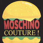 Logo Print Pullover Hoodie // Black + Multicolor (XXS)