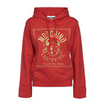 Logo Embroidered Sweatshirt // Red + Gold (XXS)