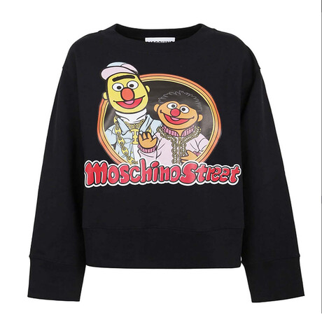 Sweatshirt // Black + Multicolor (XXS)