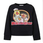 Sweatshirt // Black + Multicolor (XXS)